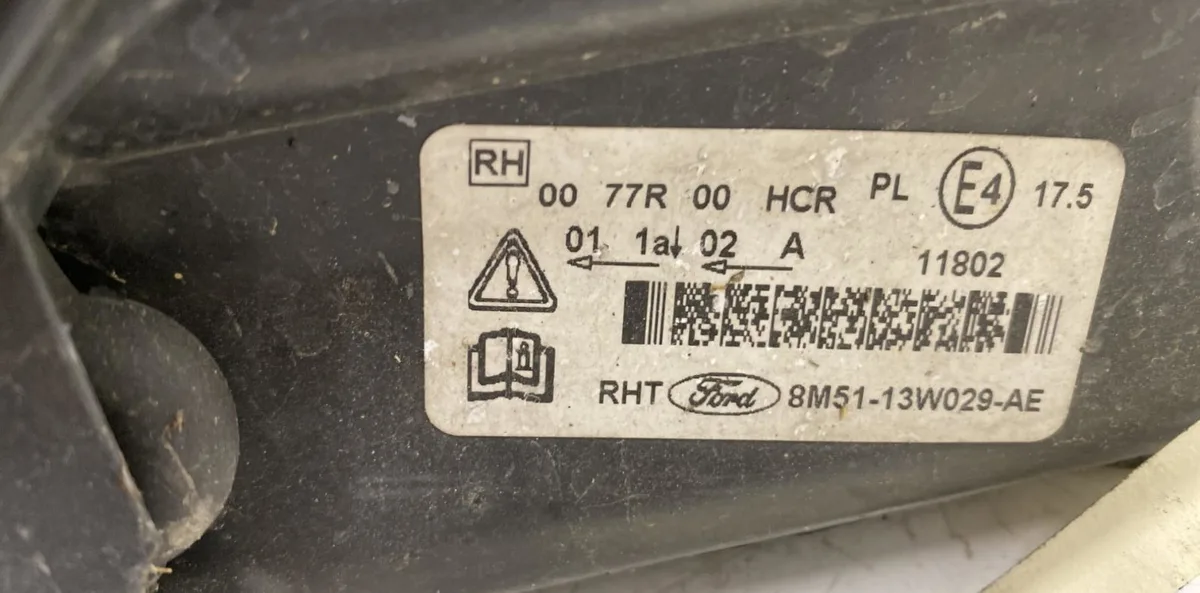 Phare droit Ford FOCUS II (DA_, HCP, DP) 1.8 tdci (2005-2012) occasion