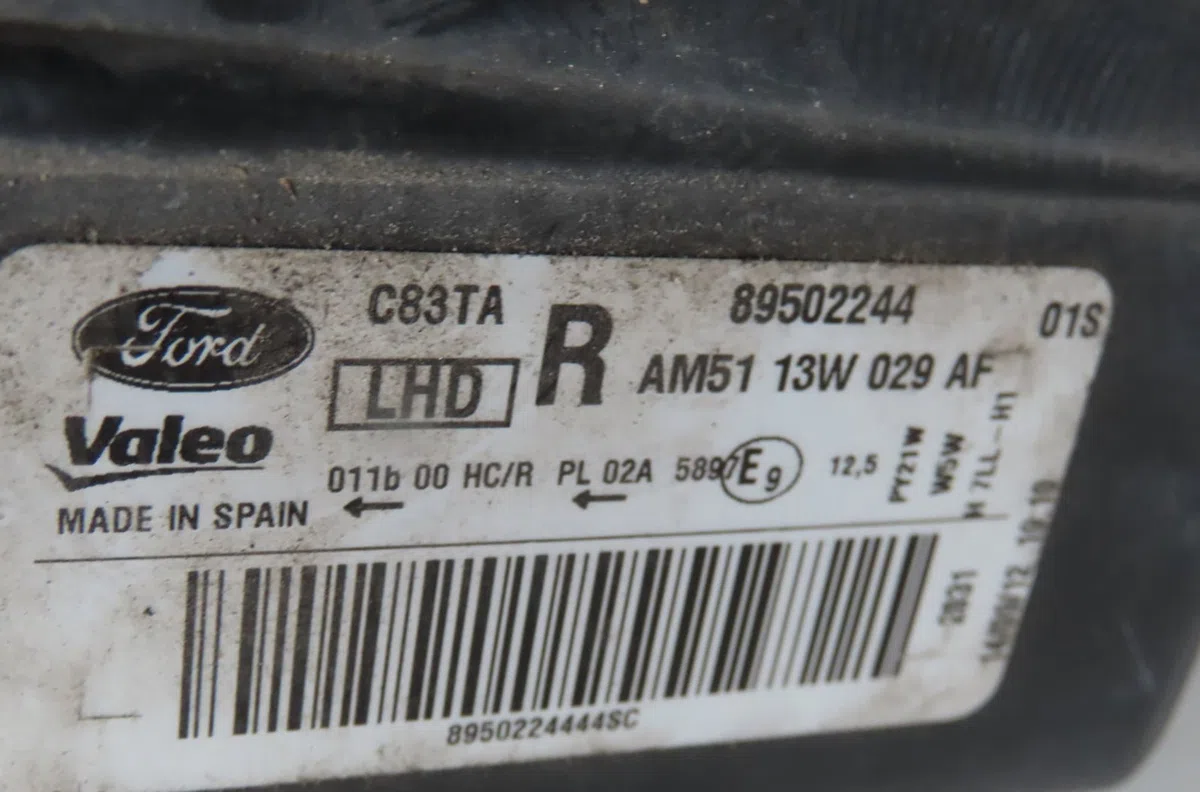 Phare droit Ford GRAND C-MAX (DXA-CB7, DXA-CEU) 2.0 tdci (2011-2019) occasion