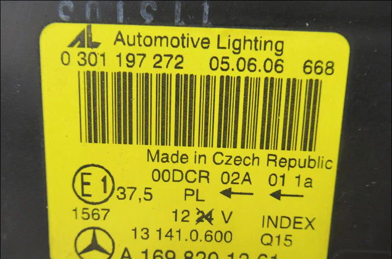 Phare droit Mercedes-benz CLASSE A (W169) A 180 cdi (169.007, 169.307) (2004-2012) 5 portes occasion