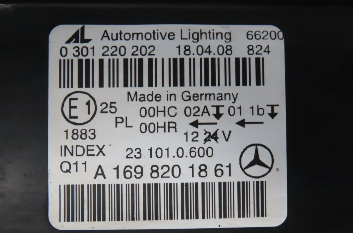 Phare droit Mercedes-benz CLASSE B Sports Tourer (W245) B 180 cdi (245.207) (2005-2011) 5 portes occasion