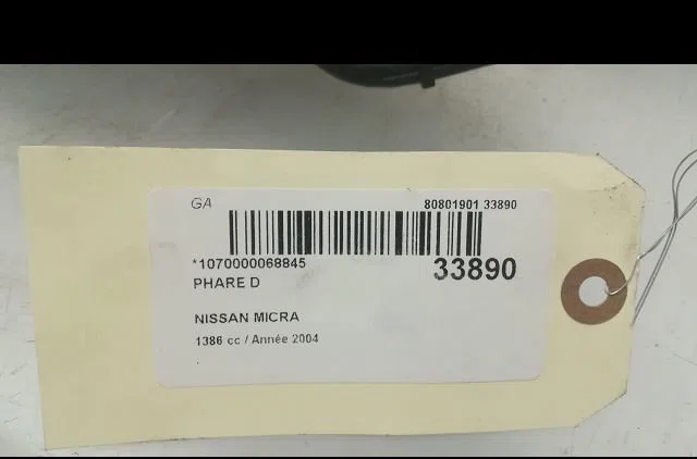 Phare droit NISSAN MICRA III 2004 occasion