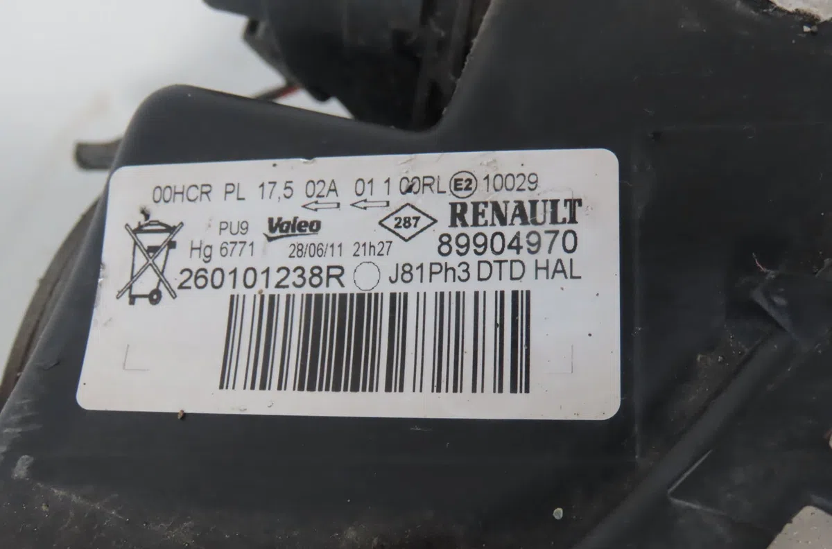Phare droit Renault ESPACE IV (JK0-1_) 2.0 dci (jk02, jk03) (2006) 5 portes occasion