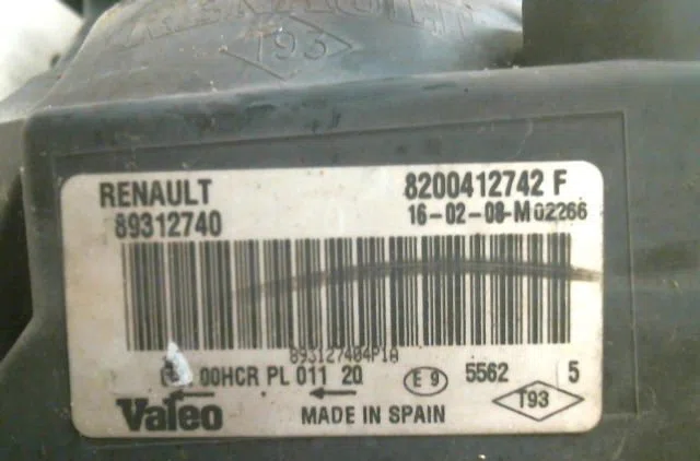 Phare droit Renault MEGANE II Break (KM0-1_) 1.5 dci (km16, km1e) (2005-2008) occasion