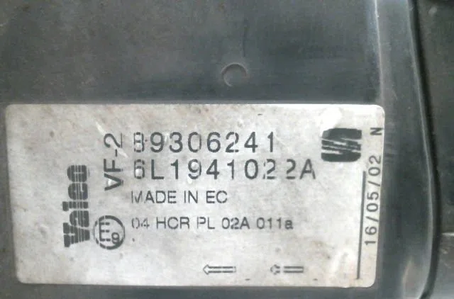Phare droit Seat IBIZA III (6L1) 1.9 tdi (2002-2009) 5 portes occasion