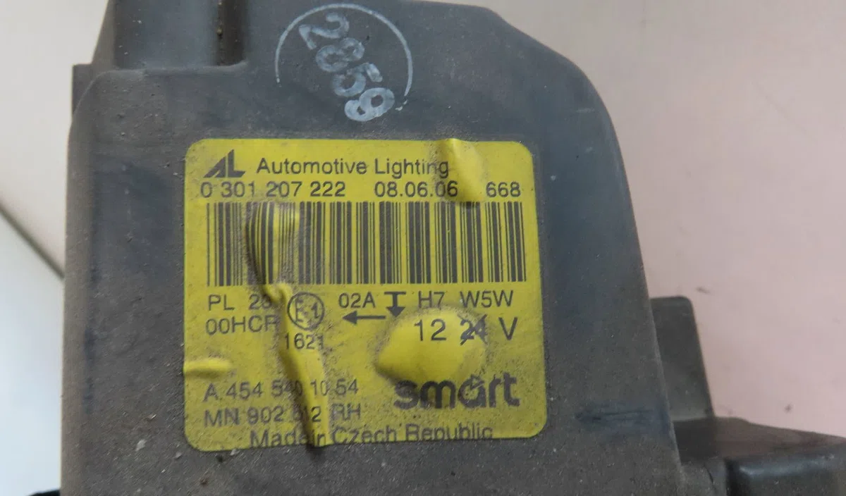 Phare droit SMART FORFOUR 2006 occasion