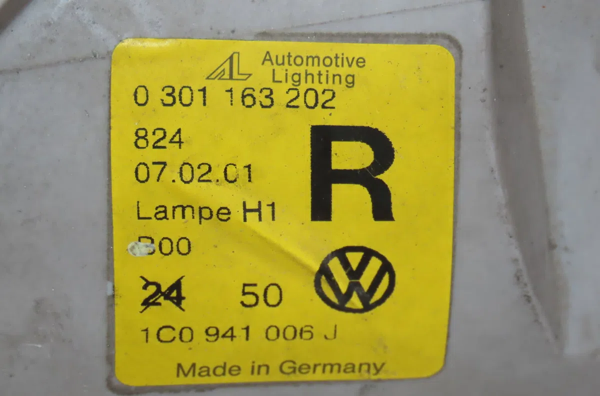 Phare droit Volkswagen NEW BEETLE (9C1, 1C1) 1.9 tdi (1998-2004) occasion