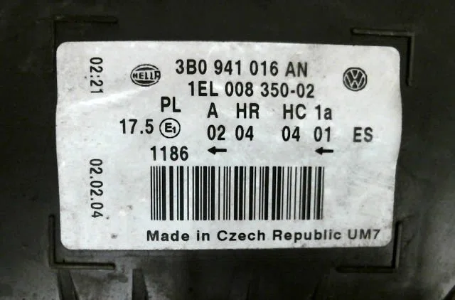 Phare droit Volkswagen PASSAT B5.5 Variant (3B6) 1.9 tdi (2000-2005) 5 portes occasion