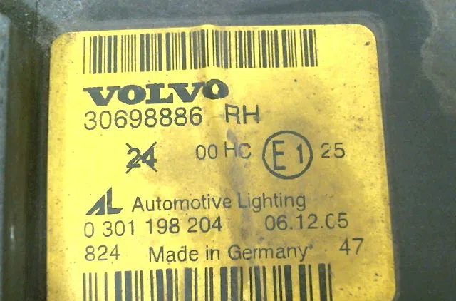 Phare droit Volvo V50 (545) 1.6 d (2005-2011) occasion