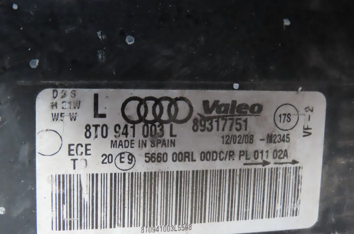 Phare gauche Audi A5 (8T3) 2.7 tdi (2007-2012) occasion