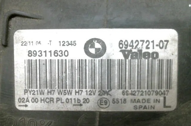 Phare gauche Bmw 3 (E90) 318 d (2007-2011) occasion