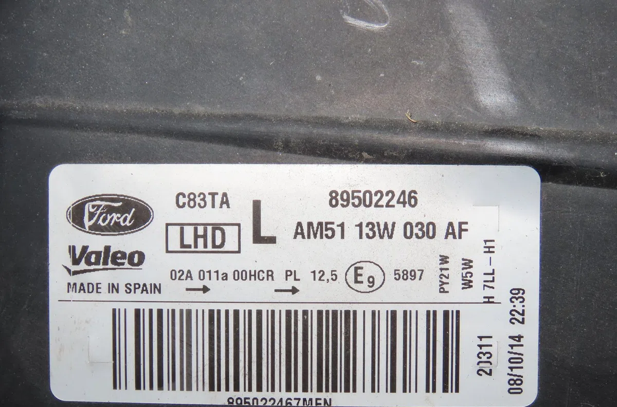Phare gauche Ford C-MAX II (DXA-CB7, DXA-CEU) 1.0 ecoboost (2012-2019) occasion