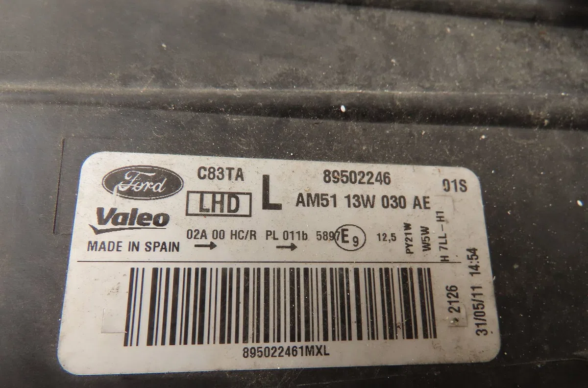 Phare gauche Ford C-MAX II (DXA-CB7, DXA-CEU) 1.6 tdci (2010-2019) occasion