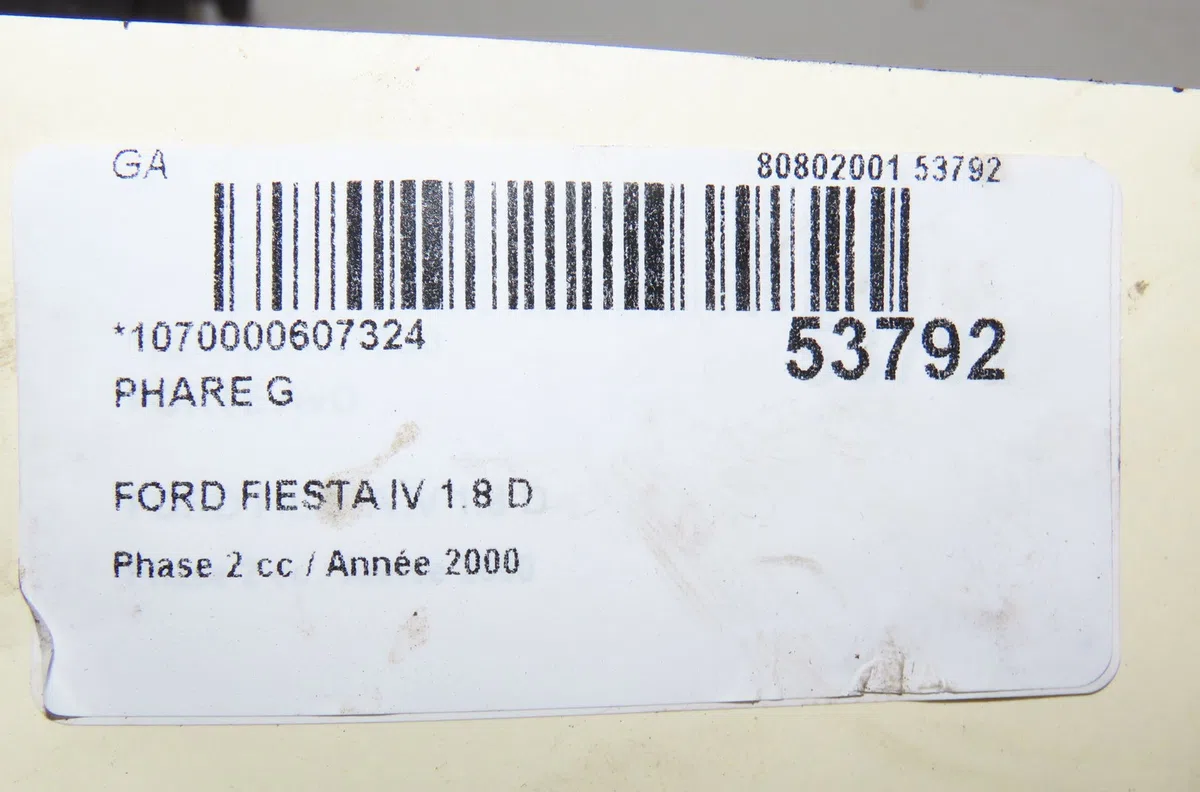 Phare gauche FORD FIESTA IV 2000 occasion
