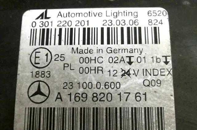 Phare gauche Mercedes-benz CLASSE B Sports Tourer (W245) B 180 cdi (245.207) (2005-2011) 5 portes occasion