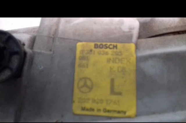 Phare gauche Mercedes-benz CLASSE C (W202) C 180 (202.018) (1993-2000) 4 portes occasion