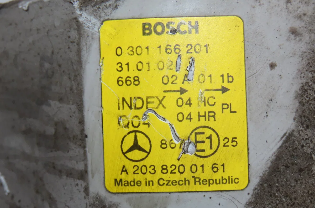 Phare gauche Mercedes-benz CLASSE C (W203) C 200 cdi (203.004) (2000-2003) 4 portes occasion