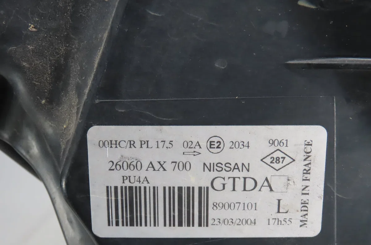 Phare gauche Nissan MICRA III (K12) 1.2 16v (2003-2010) occasion