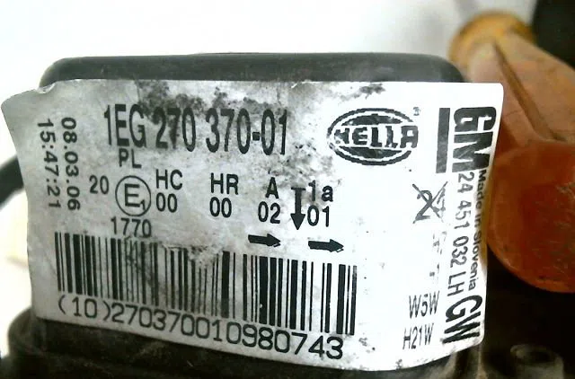 Phare gauche Opel ASTRA H (A04) 1.7 cdti (l48) (2004-2010) 5 portes occasion
