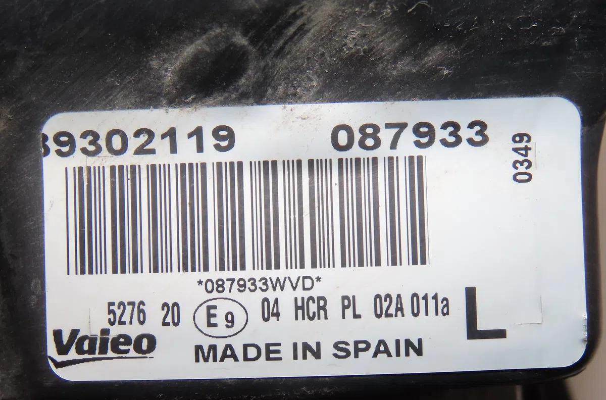 Phare gauche Opel CORSA C (X01) 1.7 dti (f08, f68) (2000-2009) 5 portes occasion