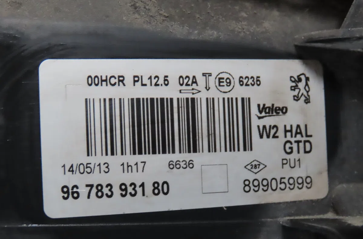 Phare gauche Peugeot 508 SW I (8E_) 2.0 hdi rxh hybrid4 (2010-2018) occasion