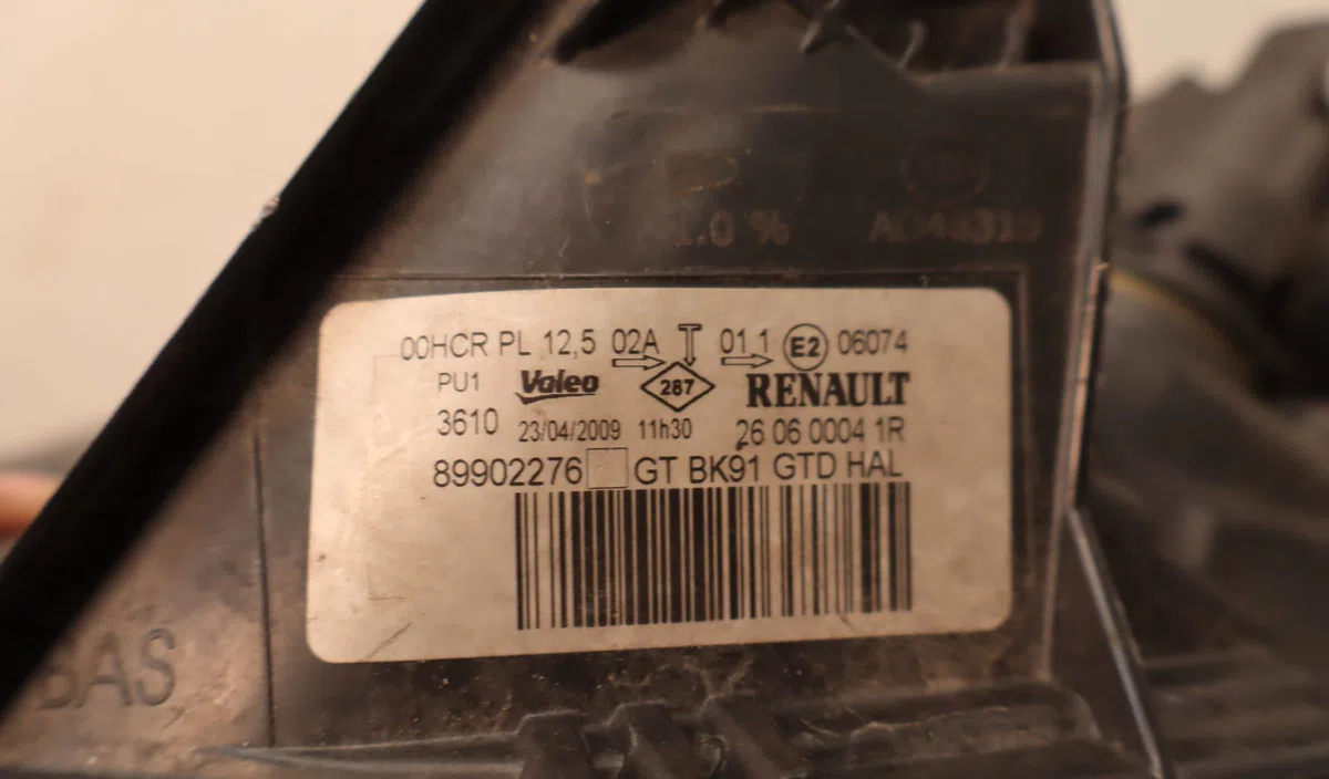Phare gauche Renault LAGUNA III (BT0-1) 1.5 dci (bt00, bt0a, bt0t, bt1j) (2007-2015) 5 portes occasion