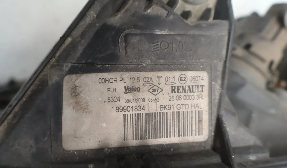 Phare gauche Renault LAGUNA III Grandtour (KT0-1) 2.0 dci (kt07, kt0j, kt14, kt1a, kt1s) (2007-2015) occasion