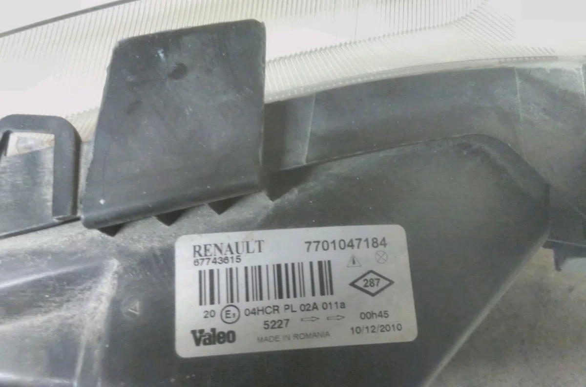 Phare gauche Renault MEGANE I (BA0-1_) 1.9 d eco (ba0a, ba0u, ba0r) (1996-2003) occasion