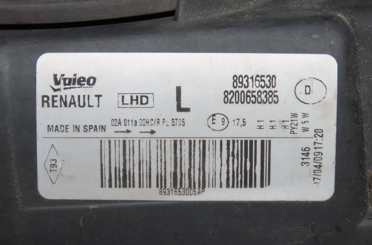 Phare gauche Renault MODUS - GRAND MODUS (F-JP0_) 1.5 dci (jp02) (2007) occasion