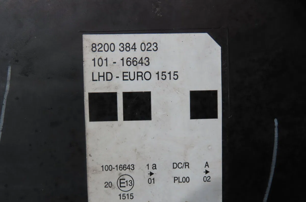 Phare gauche Renault VEL SATIS (BJ0_) 3.5 v6 (bj0r, bj0v, bj0u) (2002) occasion