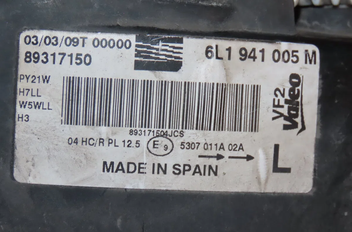 Phare gauche Seat IBIZA IV (6J5, 6P1) 1.4 tdi (2008-2010) 5 portes occasion
