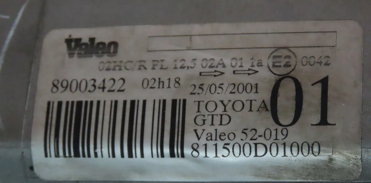 Phare gauche Toyota YARIS (_P1_) 1.0 (scp10_) (1999-2005) occasion