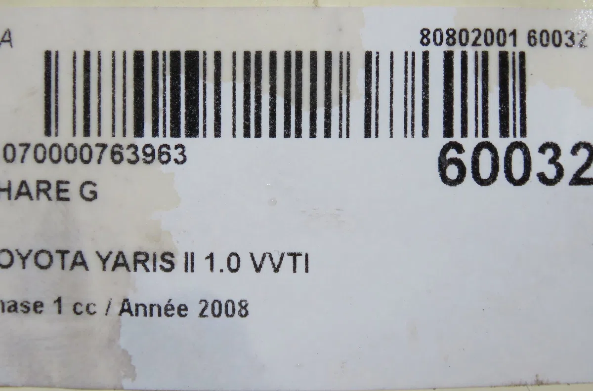 Phare gauche Toyota YARIS (_P9_) 1.0 vvt-i (ksp90_) (2005-2011) 5 portes occasion
