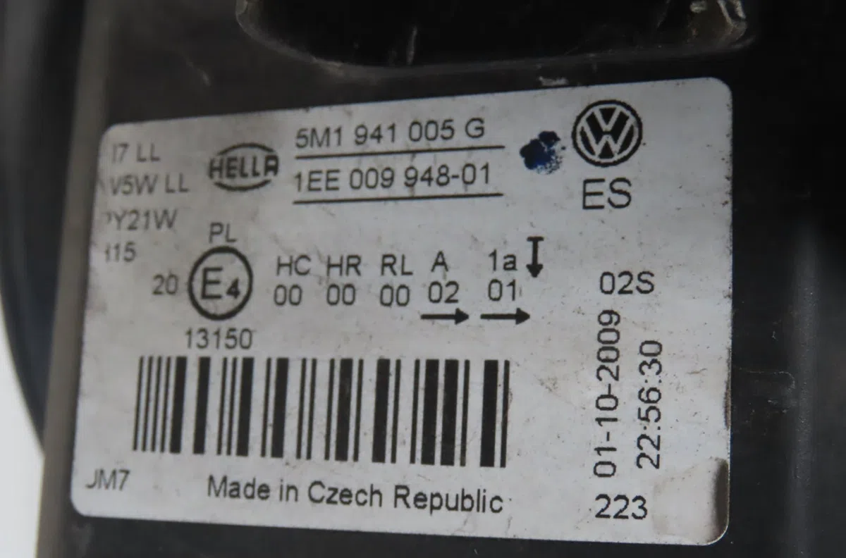 Phare gauche Volkswagen GOLF VI (5K1) 1.4 (2008-2012) 5 portes occasion