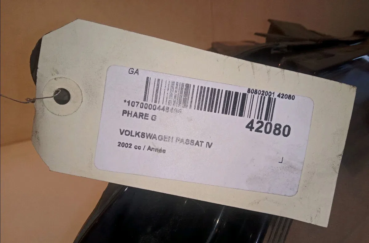 Phare gauche Volkswagen PASSAT B5.5 (3B3) 2.5 tdi (2000-2005) occasion