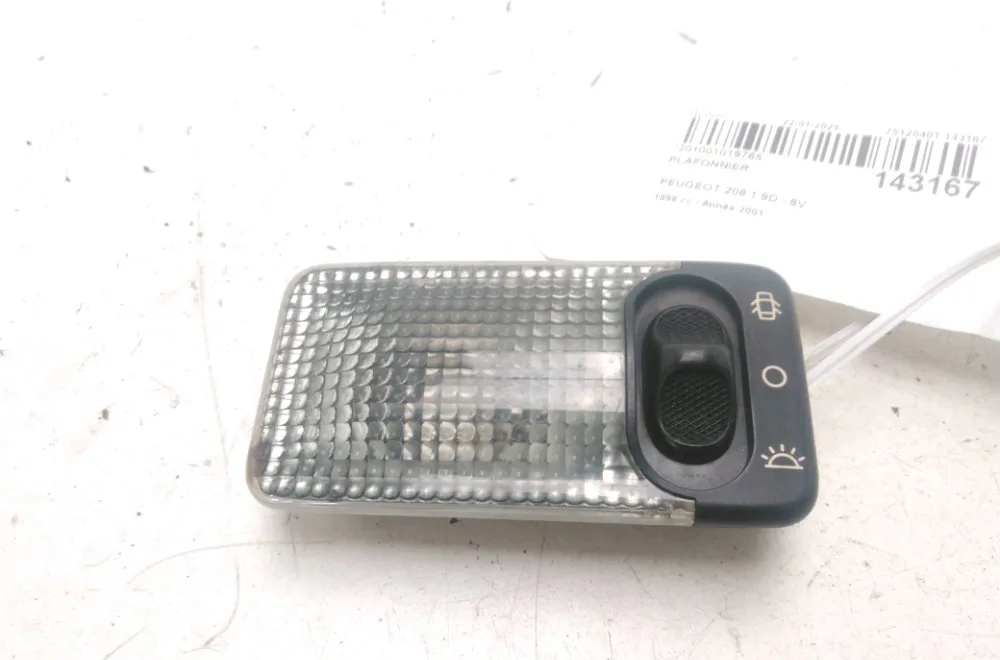 Plafonnier Peugeot 206 3-5 portes (2A-C) 1.9 d (1998-2001) 5 portes occasion