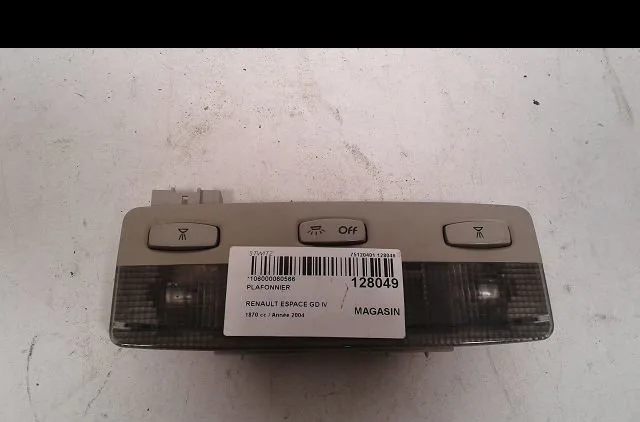 Plafonnier Renault ESPACE IV (JK0-1_) 1.9 dci (jk0u) (2003-2005) 5 portes occasion