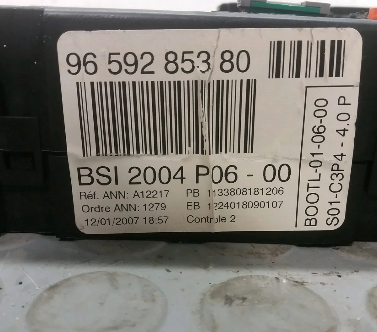 Platine fusible av Peugeot 207-207 (WA_, WC_) 1.4 hdi (2006-2015) 5 portes occasion