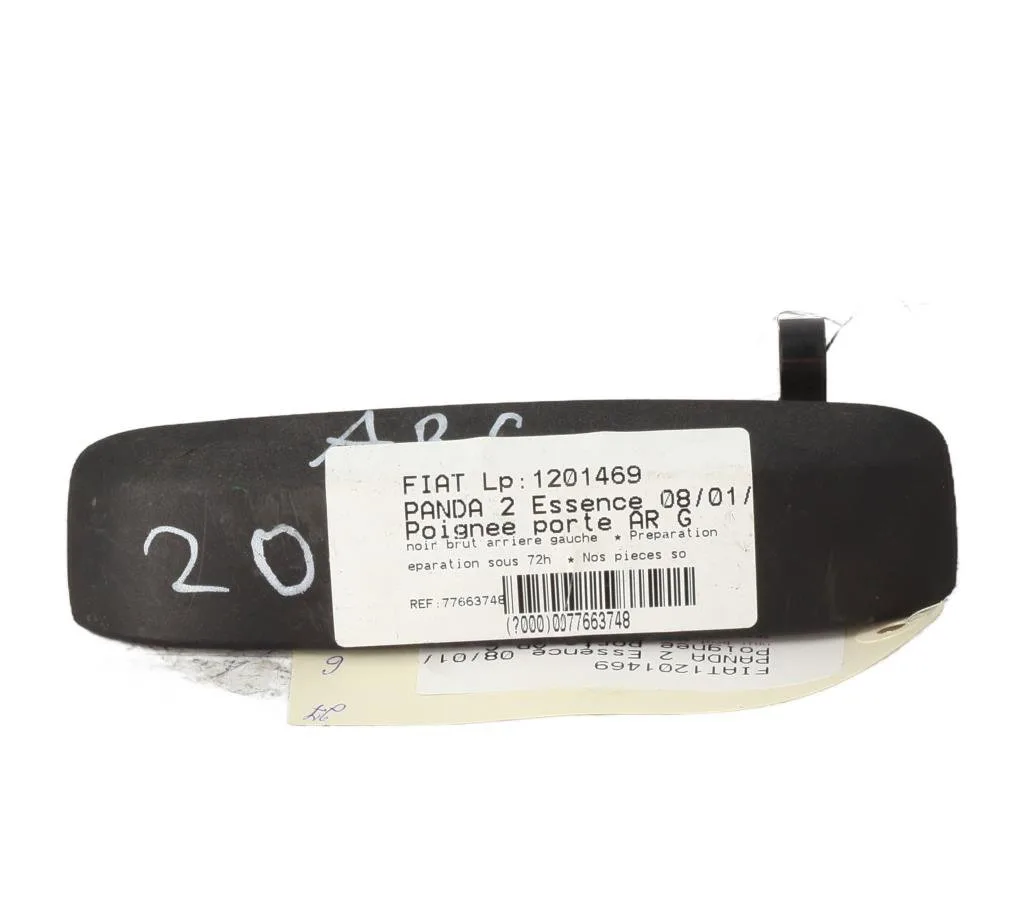 Poignee ext porte arg Fiat PANDA (169_) 1.2 (169axf2a, 169axf1a) (2010-2013) occasion