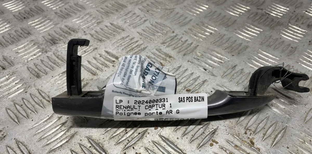 Poignee ext porte arg RENAULT CAPTUR 1 PHASE 1 occasion