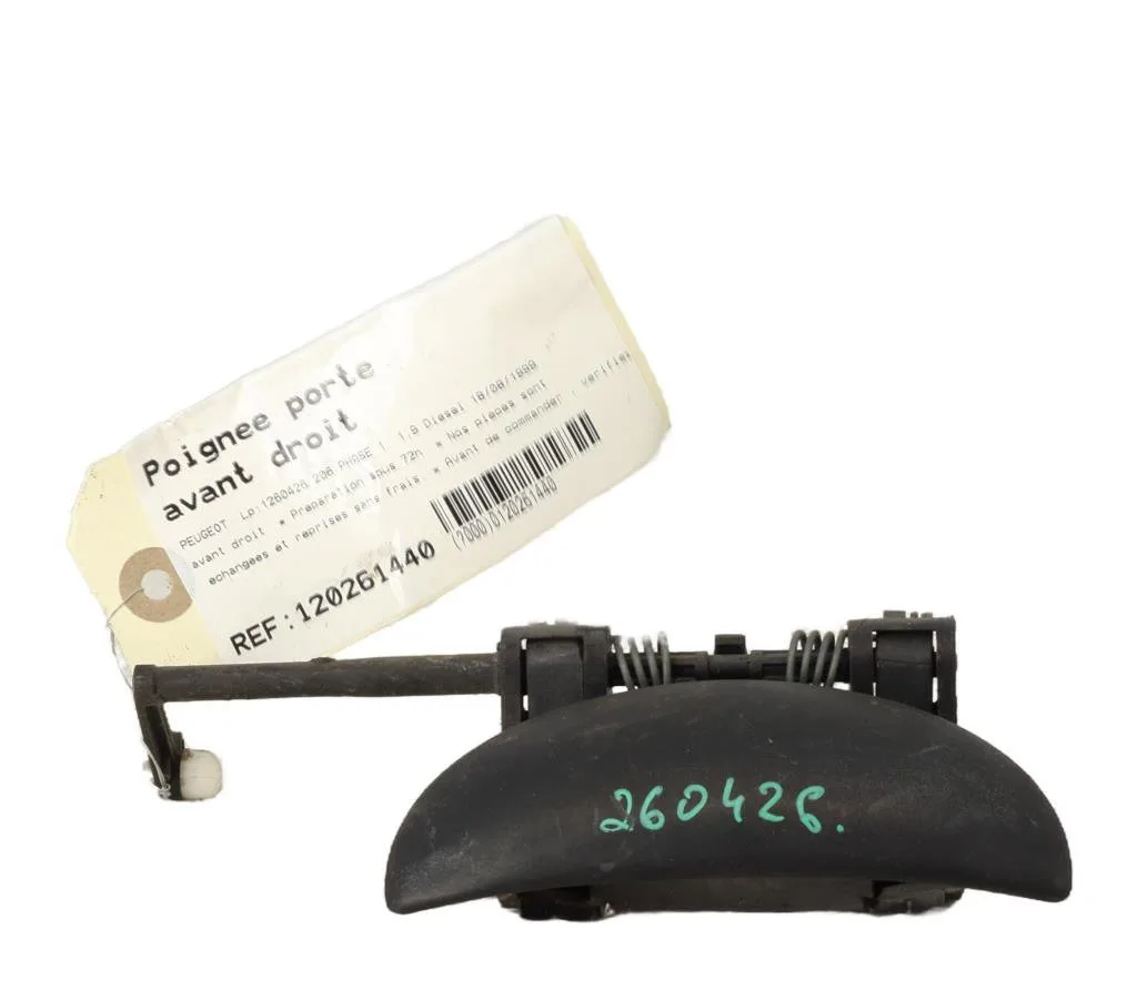 Poignee ext porte avd Peugeot 206 3-5 portes (2A-C) 1.9 d (1998-2001) 5 portes occasion