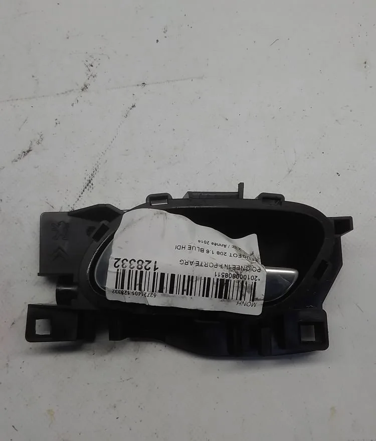 Poignee int porte arg Peugeot 208 I (CA_, CC_) 1.6 bluehdi 100 (2015) 5 portes occasion