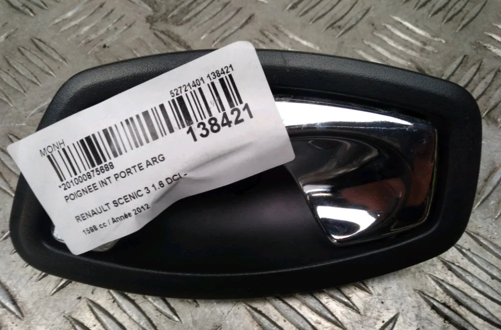 Poignee int porte arg Renault SCÉNIC III (JZ0-1_) 1.6 dci (jz00, jz12) (2011) 5 portes occasion
