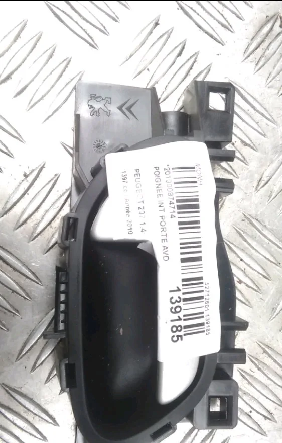 Poignee int porte avd Peugeot 207-207 (WA_, WC_) 1.4 16v (2006-2013) 3 portes occasion