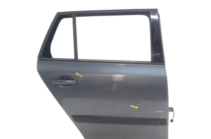 Porte arriere droit pour SKODA FABIA 2 PHASE 1 BREAK