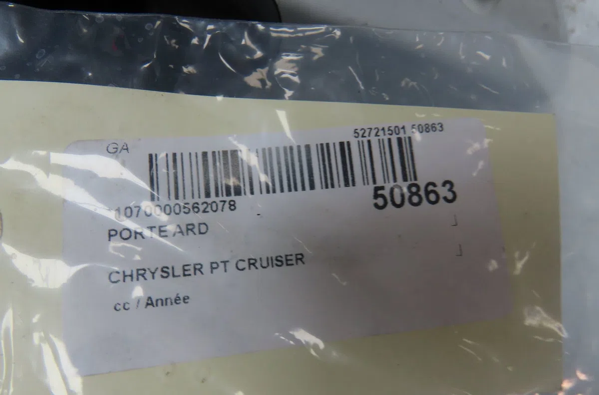 Porte arrière droite Chrysler PT CRUISER (PT_) 2.4 (2004-2010) occasion