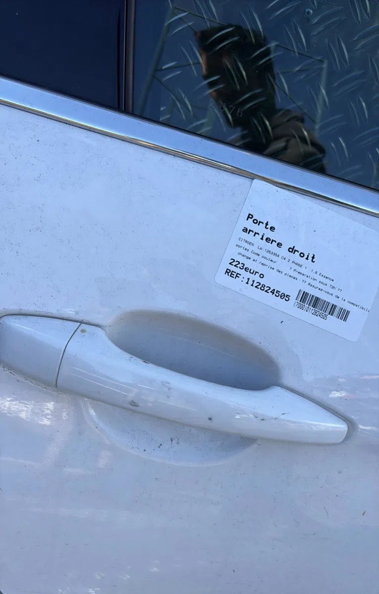 Porte arrière droite Citroen C4 II (NC_) 1.6 thp 155 (2009-2016) occasion