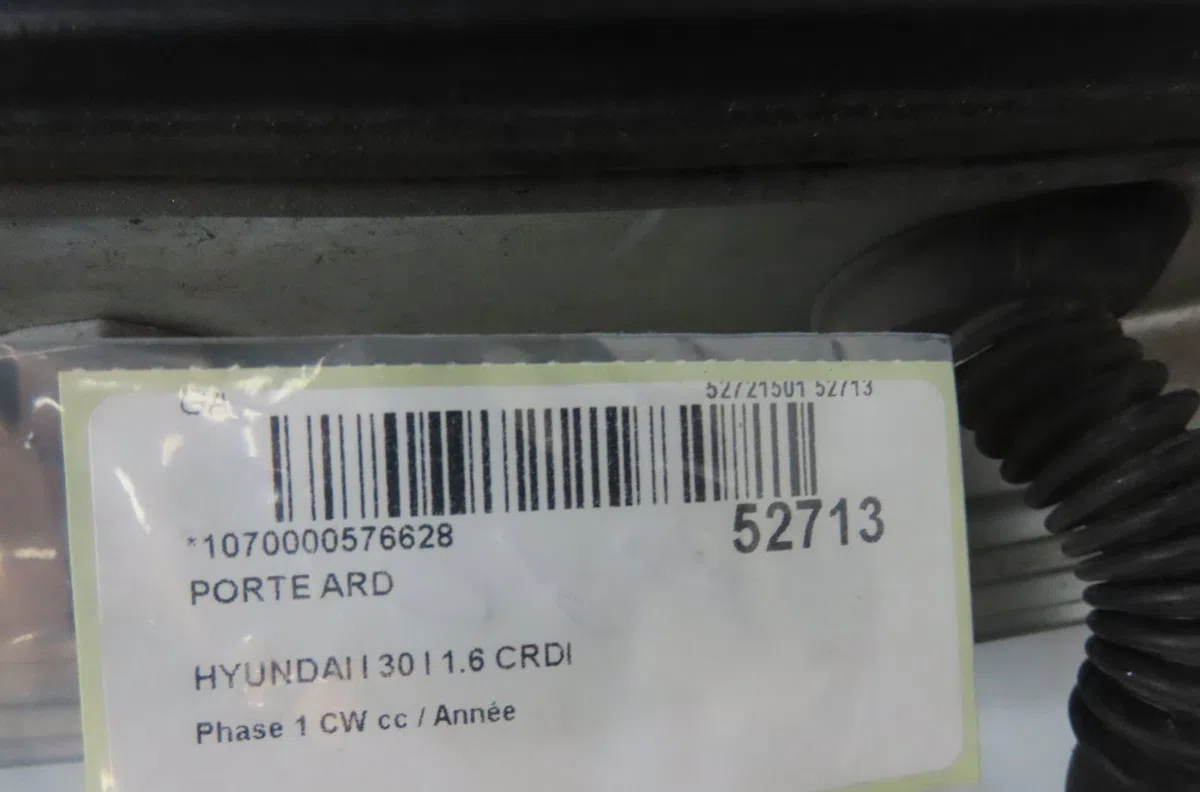 Porte arrière droite Hyundai I30 Break (FD) 1.6 crdi (2008-2012) occasion
