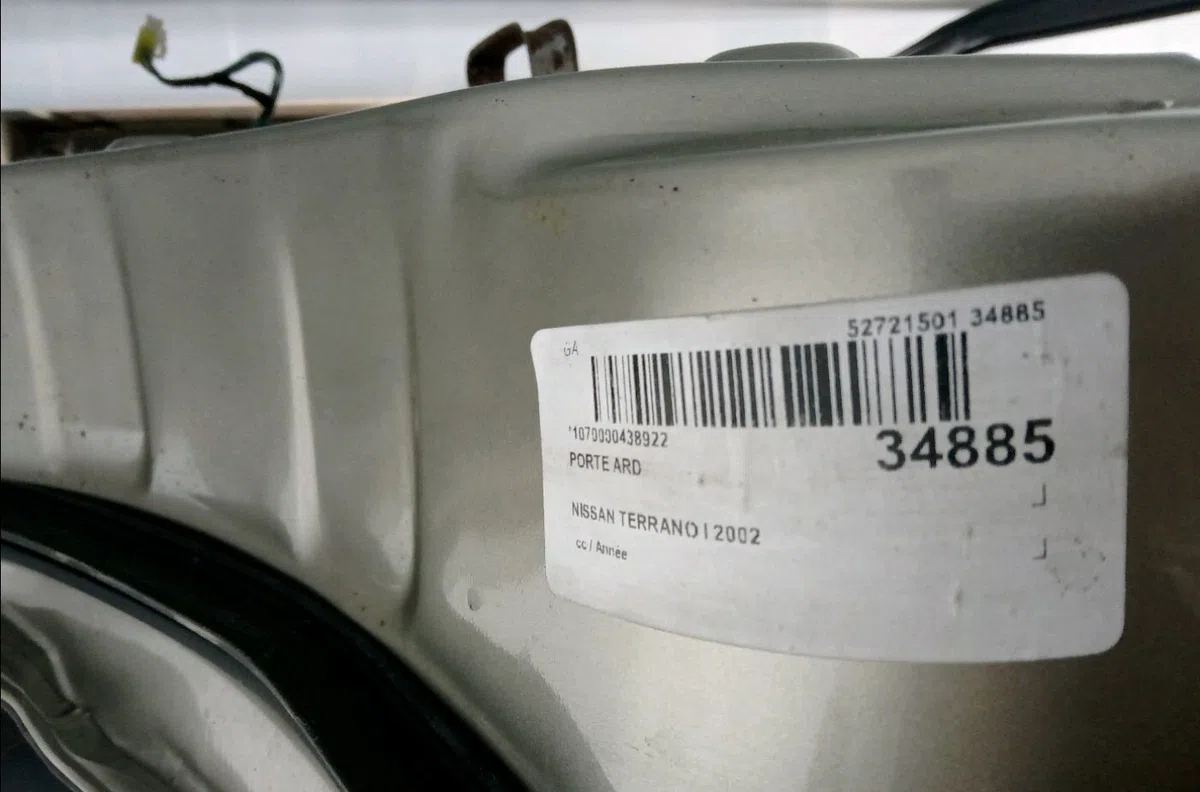 Porte arrière droite Nissan TERRANO II (R20) 3.0 di 4wd (2002-2007) occasion