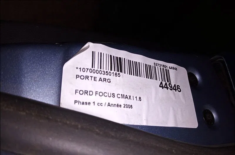 Porte arrière gauche Ford FOCUS C-MAX (DM2) 1.6 tdci (2003-2007) occasion