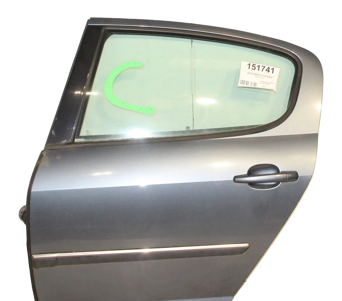 Porte arrière gauche Peugeot 407 (6D_) 1.8 (6d6fzb) (2004-2005) occasion